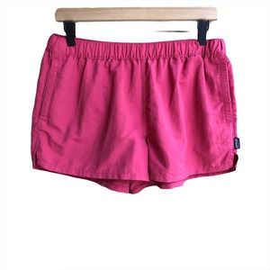 Patagonia Pink Barely Baggies Shorts Size L